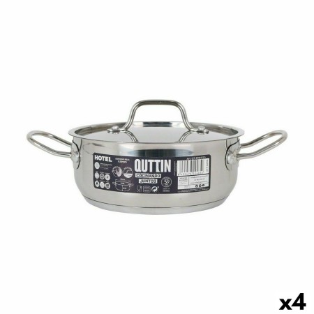 Casseruola con coperchio Quttin Hotel Acciaio ø 20 x 8 cm (4 Unità) di Quttin, Tegami - Rif: S2226791, Prezzo: 52,51 €, Scont...