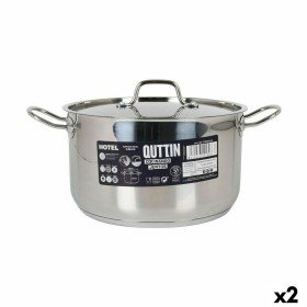 Stainless Steel Saucepan with Lid Quttin | Tienda24 - Global Online Shop Tienda24.eu