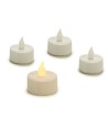 Candle Set LED White 4 x 4 x 3,7 cm (12 Units) | Tienda24 Tienda24.eu