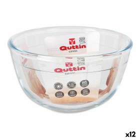 Mixing Bowl Quttin Glass 820 ml ø 14,6 x 8,1 cm (12 Units) by Quttin, Bowls and large cups - Ref: S2226835, Price: 33,13 €, D...