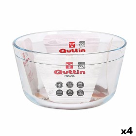 Baking tray Quttin 104639 Glass 2,9 L (4 Units) (21,5 cm) by Quttin, Roasting Pans - Ref: S2226844, Price: 25,43 €, Discount: %