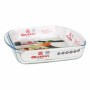 Baking tray Quttin 63081 1,6 L Glass 25 x 21,9 x 5 cm (6 Units) by Quttin, Roasting Pans - Ref: S2226847, Price: 30,94 €, Dis...