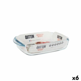 Pirofila da Forno Quttin Vetro Rettangolare 950 ml 22,8 x 14,9 x 4,5 cm (6 Unità) di Quttin, Rostiere - Rif: S2226848, Prezzo...