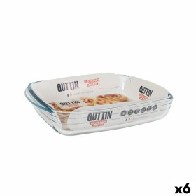 Oven Dish Pyrex Irresistible Transparent Glass Rectangular 27,5 x 16,9 x 6 cm (6 Units) | Tienda24 - Global Online Shop Tienda24.eu