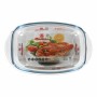 Casserole with lid Quttin 63096 Glass 32,8 x 19,7 x 13 cm (3L + 1,5L) by Quttin, Casserole Dishes - Ref: S2226862, Price: 32,...