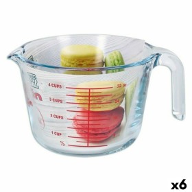 Measuring Jug Quttin 1 L Glass (6 Units) by Quttin, Measuring Cups & Jugs - Ref: S2226866, Price: 40,33 €, Discount: %