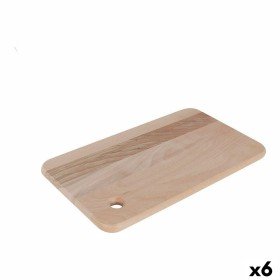 Planche à découper Quttin Quttin Marron Bois 37 x 22 cm (6 Unités) de Quttin, Planches à découper - Réf : S2226870, Prix : 29...