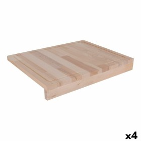 Cutting board Quttin Quttin Brown Wood 45 x 35 cm (4 Units) by Quttin, Chopping boards - Ref: S2226872, Price: 36,87 €, Disco...