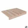 Tabla de cortar Quttin Quttin Marrón Madera 45 x 35 cm (4 Unidades) de Quttin, Tablas de cortar - Ref: S2226872, Precio: 36,8...