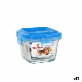 Hermetic Lunch Box Quttin Blue Squared 160 ml 9 x 9 x 6,6 cm (12 Units) by Quttin, Food storage - Ref: S2226903, Price: 13,55...