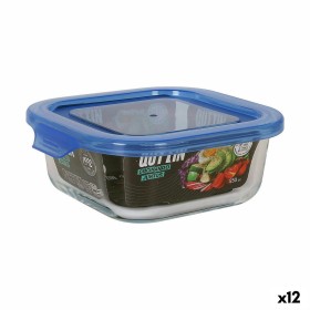 Boîte à lunch Quttin Bleu 14 x 14 x 5,5 cm (12 Unités) de Quttin, Stockage des aliments - Réf : S2226934, Prix : 18,42 €, Rem...