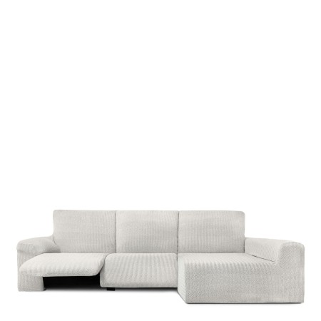 Capa para chaise longue de braço comprido direito Eysa JAZ Branco 180 x 120 x 360 cm de Eysa, Sofás - Ref: D1605090, Preço: 2...