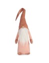 Figurine Décorative Gnome Blanc Rose Polyester Bois Sable 20 x 100 x 25 cm (8 Unités) | Tienda24 Tienda24.eu