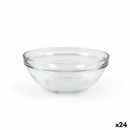 Salad Bowl Duralex Lys Stackable 970 ml 17 x 17 x 7 cm (24 Units) by Duralex, Bowls and large cups - Ref: S2227106, Price: 36...