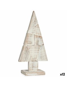 Adorno Navideño Beige Poliresina Tejido Papá Noel 40 x 11 x 38 cm | Tienda24 Tienda24.eu