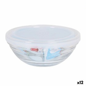 Porta Pranzo Rotondo con Coperchio Duralex FreshBox Trasparente Ø 14 cm (12 Unità) di Duralex, Conservazione di alimenti - Ri...