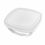 Viereckige Lunchbox mit Deckel Duralex FreshBox Durchsichtig 300 ml 11 x 11 x 4,5 cm (12 Stück) von Duralex, Lagerung von Leb...