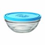 Porta Pranzo Rotondo con Coperchio Duralex FreshBox Azzurro 970 ml ø 17 x 7 cm (8 Unità) di Duralex, Conservazione di aliment...