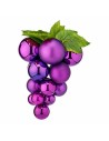 Christmas Bauble Grapes Medium Purple Plastic 19 x 28 x 19 cm (12 Units) | Tienda24 Tienda24.eu