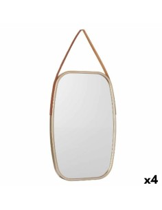 Miroir mural DKD Home Decor Miroir Doré Métal Moderne (80 x 13 x 35 cm) | Tienda24 Tienda24.eu