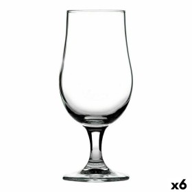 Beer Glass Crisal Munique Transparent Crystal 370 ml (6 Units) by Crisal, Beer Glasses - Ref: S2227213, Price: 10,67 €, Disco...