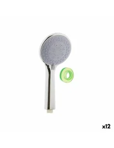 Pomme de douche EDM 10,3 x 3 x 23,5 cm Rond ABS Chrome | Tienda24 Tienda24.eu