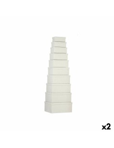 Basket White Plastic 3,5 L (13 x 17 x 29,2 cm) (36 Units) | Tienda24 Tienda24.eu