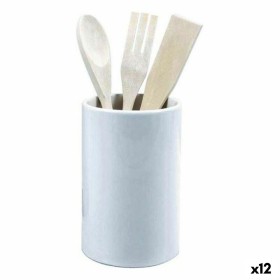 Pot pour ustensiles de cuisine Azahar 4 Pièces Bois (12 Unités) de BigBuy Home, Étagères et supports - Réf : S2227264, Prix :...