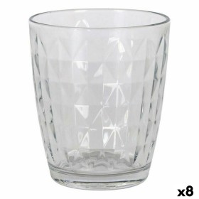 Set of glasses Amber Transparent Glass 350 ml (4 Units) | Tienda24 - Global Online Shop Tienda24.eu