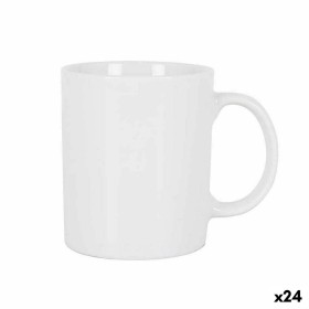 Taza Blanco 300 ml (24 Unidades) de BigBuy Cooking, Tazas - Ref: S2227354, Precio: 32,20 €, Descuento: %