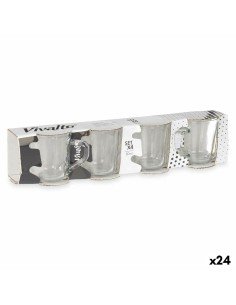 Piece Coffee Cup Set La Mediterránea Amberg 100 ml 3 Pieces 24 Units 9 x 6,5 x 6 cm | Tienda24 Tienda24.eu