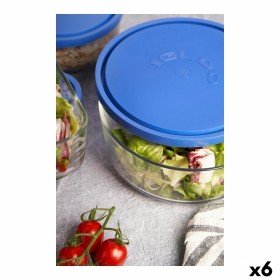 Lancheira Borgonovo Igloo Azul 2,2 L (6 Unidades) (Ø 22cm) de Borgonovo, Armazenamento de alimentos - Ref: S2227394, Preço: 3...