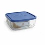 Lunch box Borgonovo Squared Blue 1,8 L 18,5 x 18,5 x 7,4 cm (12 Units) | Tienda24 - Global Online Shop Tienda24.eu