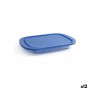 Fiambrera Borgonovo Igloo Azul Rectangular 800 ml 26 x 18,5 x 3,4 cm (12 Unidades) (26 x 18,5 x 3,4 cm) de Borgonovo, Almacen...