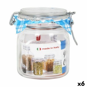 Jar Borgonovo 750 ml 10 x 10 x 13 cm (6 Units) by Borgonovo, Food storage - Ref: S2227409, Price: 21,53 €, Discount: %