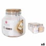 Tarro Borgonovo Primizie Bambú 1,7 L 12 x 12 x 17 cm (6 Unidades) de Borgonovo, Almacenamiento de alimentos - Ref: S2227418, ...