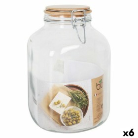 Bocal Transparent Doré Métal verre 180 ml 6 x 8 x 6 cm (54 Unités) | Tienda24 - Global Online Shop Tienda24.eu