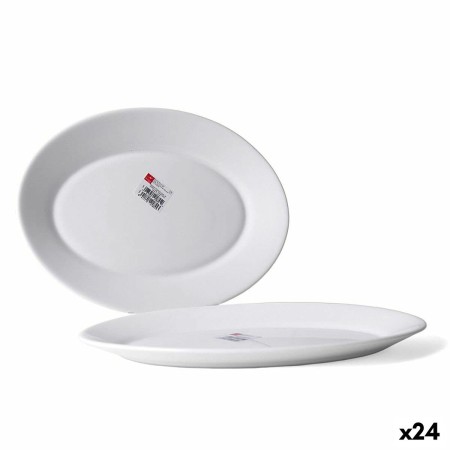 Plat à Gratin Bormioli Toledo Blanc verre Oblongue 30 x 21 x 2,7 cm (24 Unités) | Tienda24 - Global Online Shop Tienda24.eu