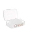 Caja de Almacenaje con Tapa Transparente Plástico 21,5 x 8 x 14,6 cm (12 Unidades) | Tienda24 Tienda24.eu