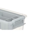 Mehrzweckbox Grau Durchsichtig Kunststoff 5 L 29,5 x 14,5 x 19,2 cm (6 Stück) | Tienda24 Tienda24.eu