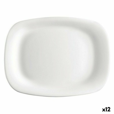 Flat Plate Bormioli Parma Rectangular (12 Units) (24 x 34 cm) by Bormioli, Plates and dishes - Ref: S2227491, Price: 37,62 €,...