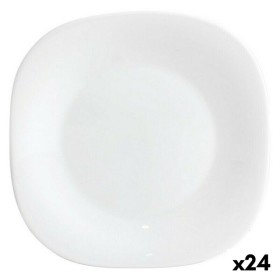 Schüssel für Vorspeisen La Mediterránea Melamine Weiß Glanz 18 x 18 x 8 cm (24 Stück) | Tienda24 - Global Online Shop Tienda24.eu