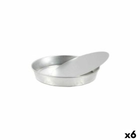 Moule amovible VR Rond Aluminium 25 x 25 x 4 cm (6 Unités) de VR, Moules pour gâteaux et biscuits - Réf : S2227500, Prix : 20...