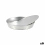 Moule amovible VR Rond Aluminium 33 x 33 x 4,5 cm (6 Unités) | Tienda24 - Global Online Shop Tienda24.eu