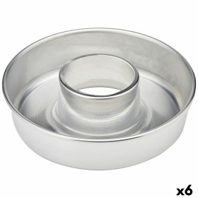 Baking Mould VR Aluminium Silver Ø 25 cm (6 Units) by VR, Cake and sponge moulds - Ref: S2227505, Price: 30,56 €, Discount: %