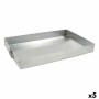 Moule rectangulaire VR Argenté Aluminium 30 x 19 x 3,5 cm (5 Unités) de VR, Moules pour gâteaux et biscuits - Réf : S2227507,...