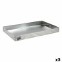 Stampo Rettangolare VR Argentato Alluminio 34 x 22,5 x 3,5 cm (5 Unità) di VR, Stampi per torte e pan di spagna - Rif: S22275...