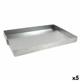 Moule rectangulaire VR Argenté Aluminium 38 x 25 x 3,5 cm (5 Unités) de VR, Moules pour gâteaux et biscuits - Réf : S2227509,...