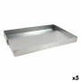 rechteckige Backform VR Silberfarben Aluminium 42 x 28,5 x 3,5 cm (5 Stück) von VR, Kuchen- und Biskuit-Formen - Ref: S222751...