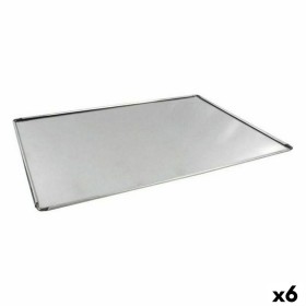 Ofenpfanne VR Silberfarben Aluminium rechteckig 48 x 34 x 0,5 cm (6 Stück) von VR, Brat- & Schmorpfannen - Ref: S2227515, Pre...